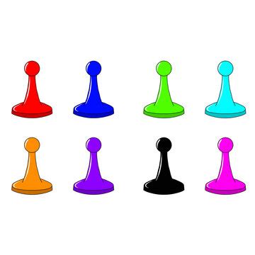 Board Game Pieces Clip Art