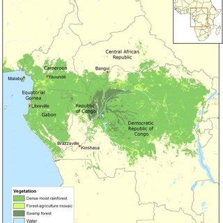 Map of the Congo Basin Forest (Source: WRI) | Download Scientific Diagram