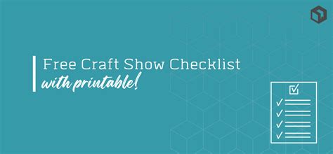 Free Craft Show Checklist (with printable!)