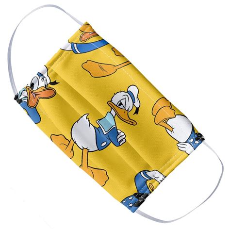 Donald Duck Poses Pattern Cloth Face Mask | MaskClub Disney Washable ...