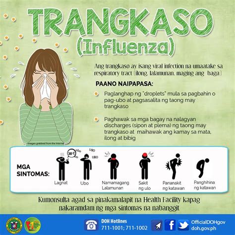 Trangkaso (Influenza)... - Department of Health (Philippines)