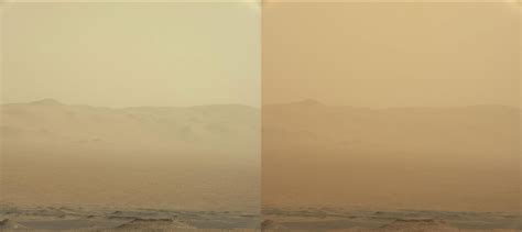 Mars Dust Storm - NASA Mars