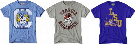 Vintage College Football T-shirts » Red Clay Soul