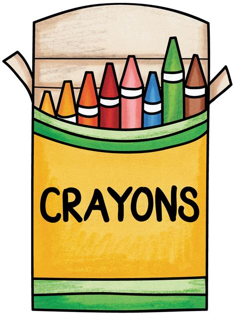 Crayons clipart school supply, Crayons school supply Transparent FREE ...