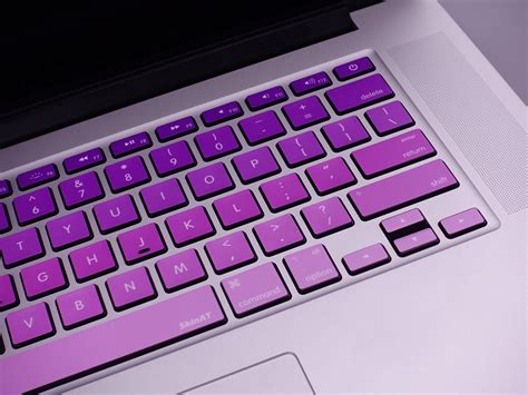 Changing Purple Keyboard Stickers Laptop Keyboard Cover Vinyl | Etsy | Macbook keyboard decal ...