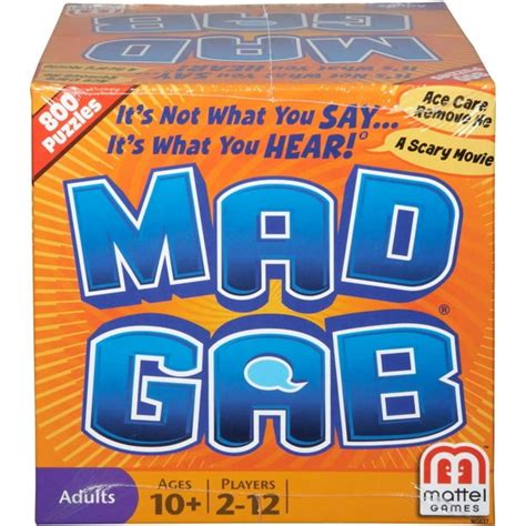 Mad Gab Game - Walmart.com - Walmart.com