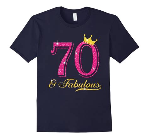 70th birthday women fabulous shirt-4LVS – 4loveshirt