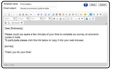 Outlook Email Survey Template | williamson-ga.us