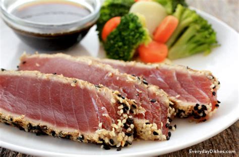 Sesame Seared Tuna Steak Recipe