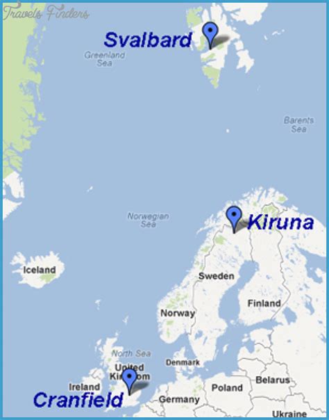 Kiruna Sweden Map - TravelsFinders.Com