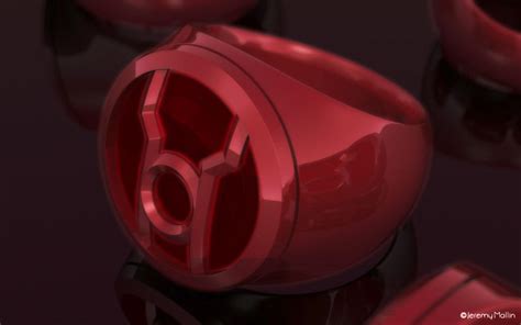 Red Lantern Ring by JeremyMallin on DeviantArt