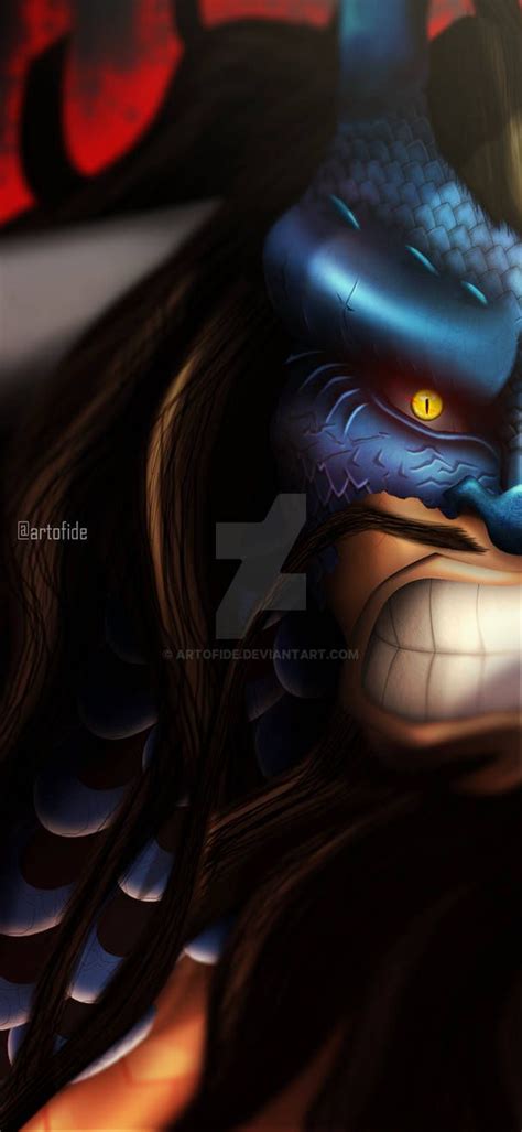 King of the Beast - Kaido - Hybrid Form by artofide on DeviantArt | One piece photos, One piece ...