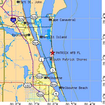 Patrick Afb, Florida (FL) ~ population data, races, housing & economy