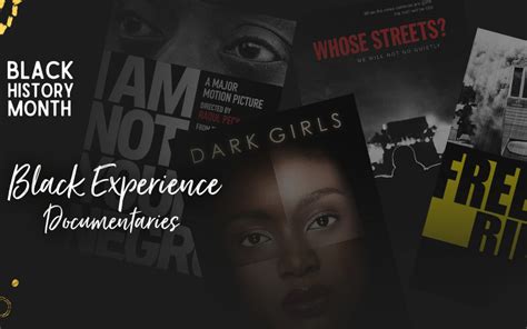 Black Experience: Documentaries » NCW Libraries