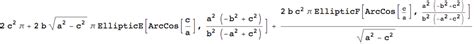 Derivation of the Surface Area of an Ellipsoid