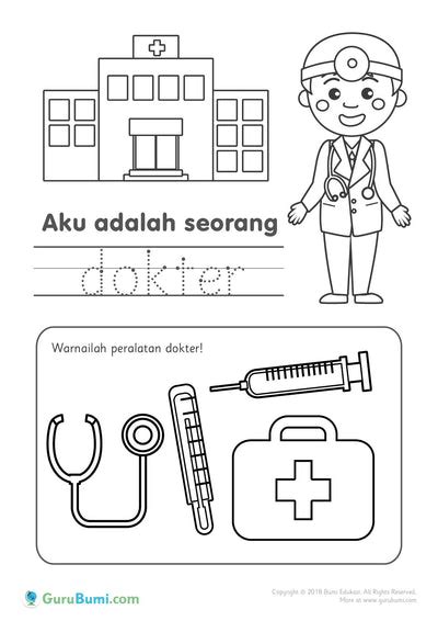 Kegiatan Tema Pekerjaan Dokter - Homecare24