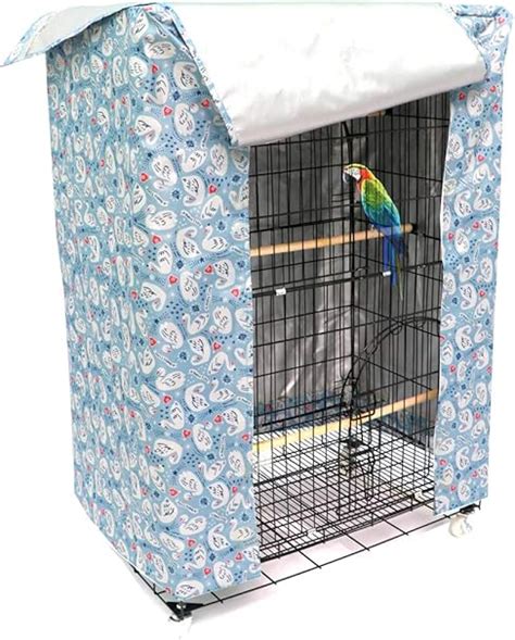 61, Green Colorday Good Night Bird Cage Cover for Large Bird Cage with Play Top Pet Supplies ...