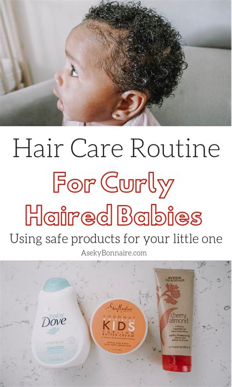 Baby Curly Hair Routine - Aseky + Co. | Curly hair baby, Black baby ...