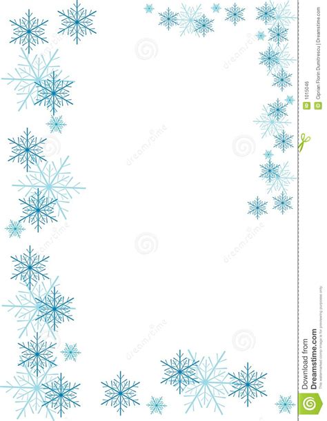 Snowflake Border Clipart for Free – 101 Clip Art