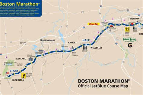 Boston Marathon 2013: Route information, course map and more - Stride ...