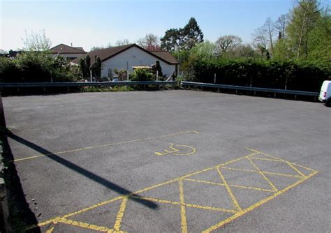 Llandybie railway station car park © Jaggery :: Geograph Britain and Ireland