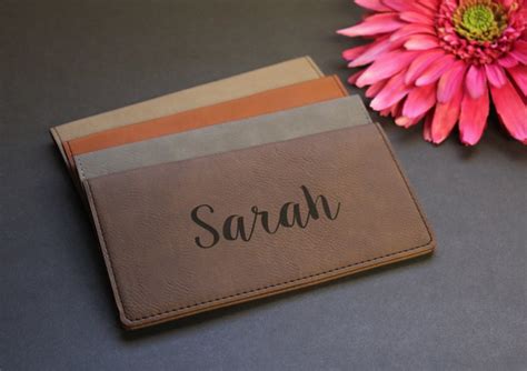 Personalized Faux Leather Checkbook Cover Vegan Checkbook - Etsy