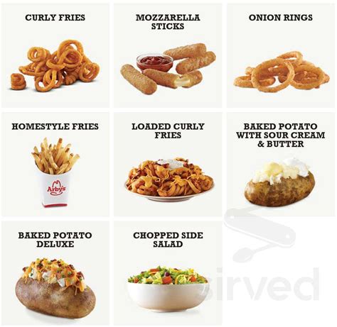 Arby's menus in Lethbridge, Alberta, Canada