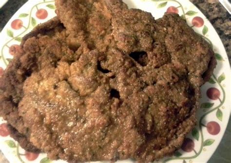 breaded steak Recipe by evie004 - Cookpad