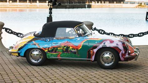 Janis Joplin's Hand-Painted 1965 Porsche 356 C 1600 Cabriolet - Airows