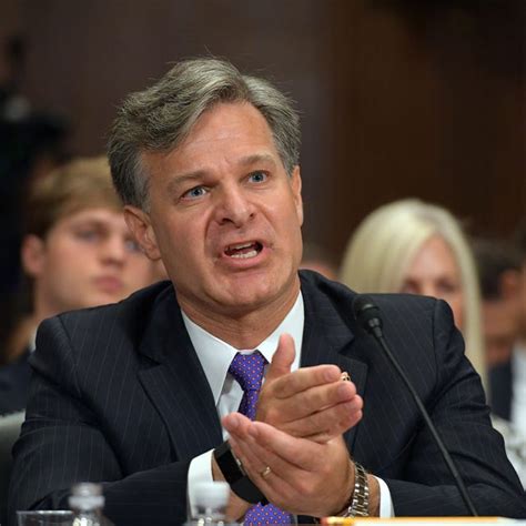 Christopher Wray Testified Before the Judiciary Committee Meeting Today ...