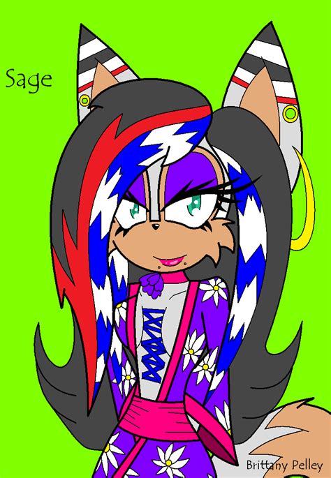 Sage - Sonic Fan Characters Fan Art (33050989) - Fanpop