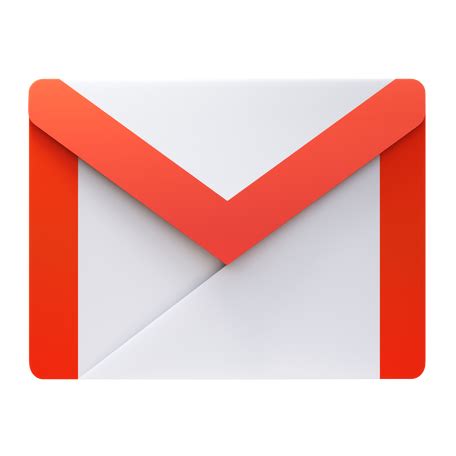 3D gmail logo PNG, SVG