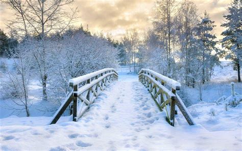 Snow Bridge Wallpapers - Top Free Snow Bridge Backgrounds - WallpaperAccess