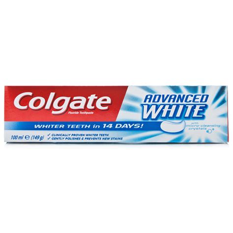 Colgate Advanced Whitening Toothpaste - Toiletries - £1.09 | Chemist Direct