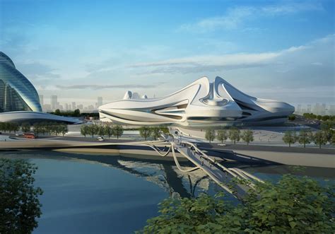 Modern Architecture By Zaha Hadid Architects | Architectural Drawing ...