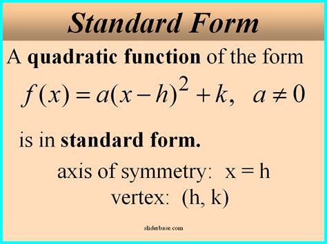 Quadratic Functions - Presentation Mathematics