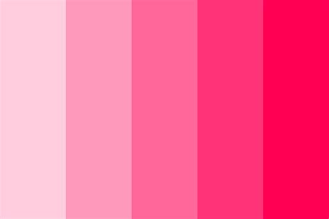 Lovely Rose Pink Color Palette