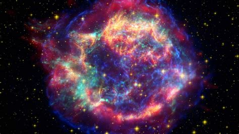 Supernova: A Stunning Sci-Fi HD Wallpaper