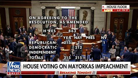 Tie vote to impeach Mayorkas – The Radio Patriot