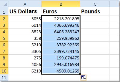 Convert dollars to euros – Bürozubehör