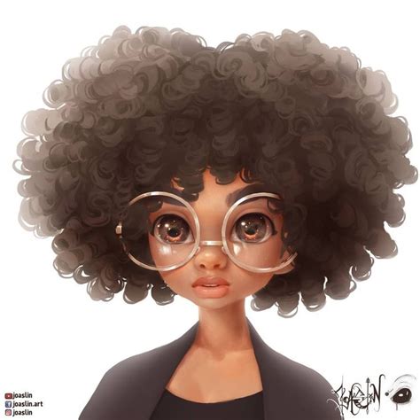 Curls by JoAsLiN on DeviantArt | Curly hair styles, Natural hair art ...