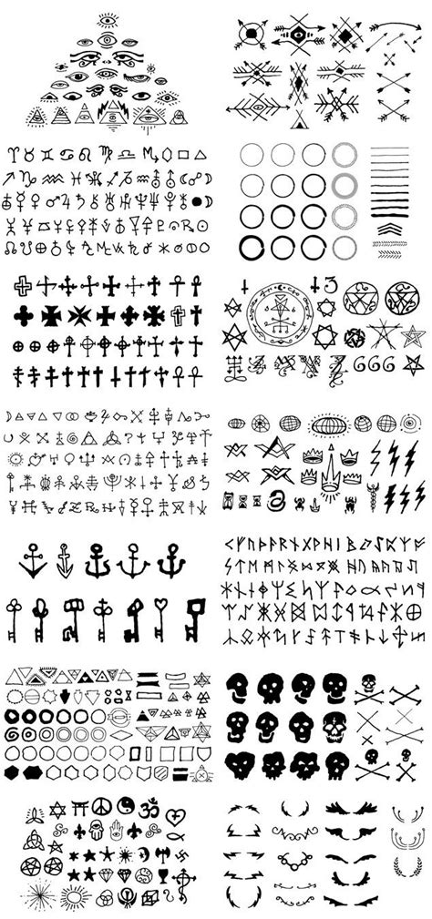 Esoteric Tattoo, Occult Tattoo, Esoteric Symbols, Occult Symbols ...