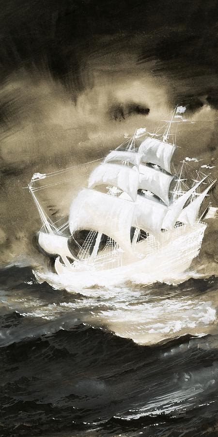 Flying Dutchman Painting by English School - Fine Art America