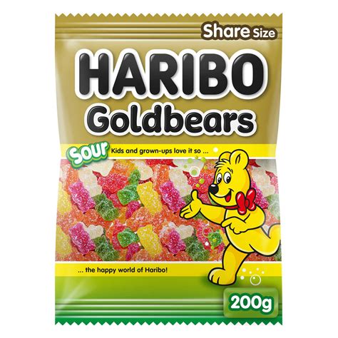 Haribo Candy | Goldbears Sour | Haribo Gummies | Haribo Sweets | 7 ...