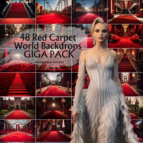 48 Red Carpet Digital Backdrops Hollywood Celebrity Photography ...