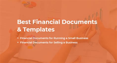 Best Financial Documents & Templates | Best Templates