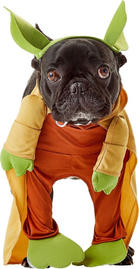 RUBIE'S COSTUME COMPANY Yoda Dog & Cat Costume, Medium - Chewy.com