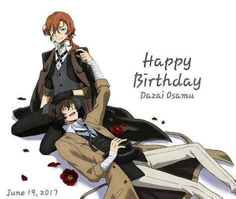 Happy Birthday Dazai | Bungou Stray Dogs Amino