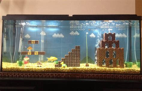 This Super Mario Fish Tank is Awesome » TwistedSifter