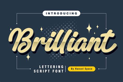 Brilliant Font | Hanzel Studio | FontSpace